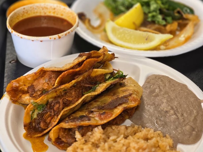 Ortega's Taqueria food